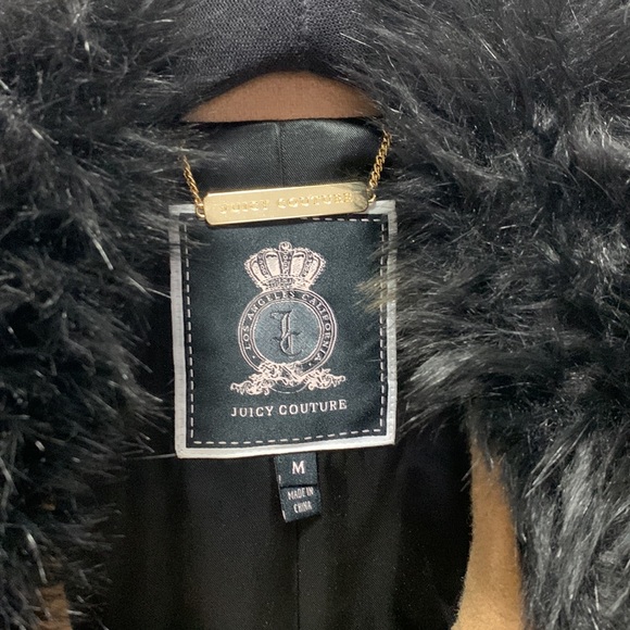 Juicy Couture Woman’s Faux Fur Wool Coat - Picture 4 of 10